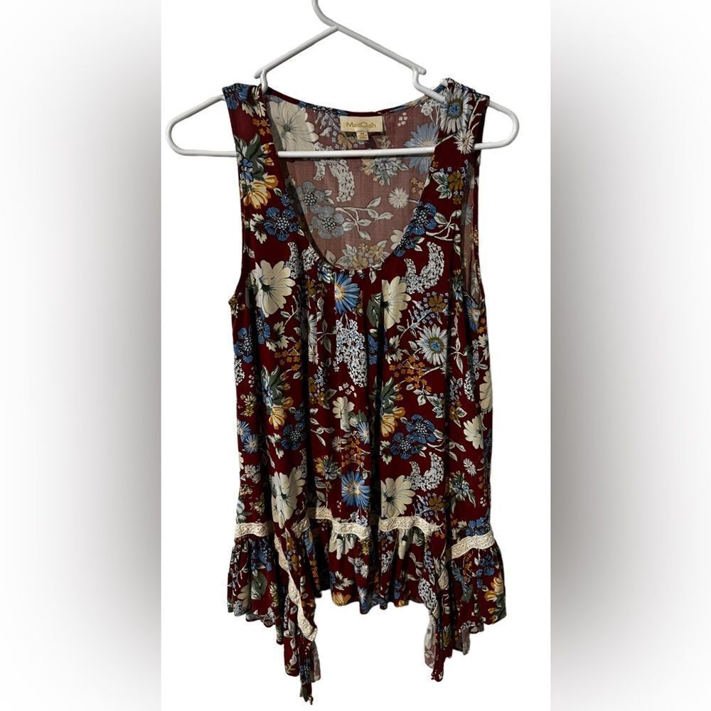 ModCloth Floral swing Tunic